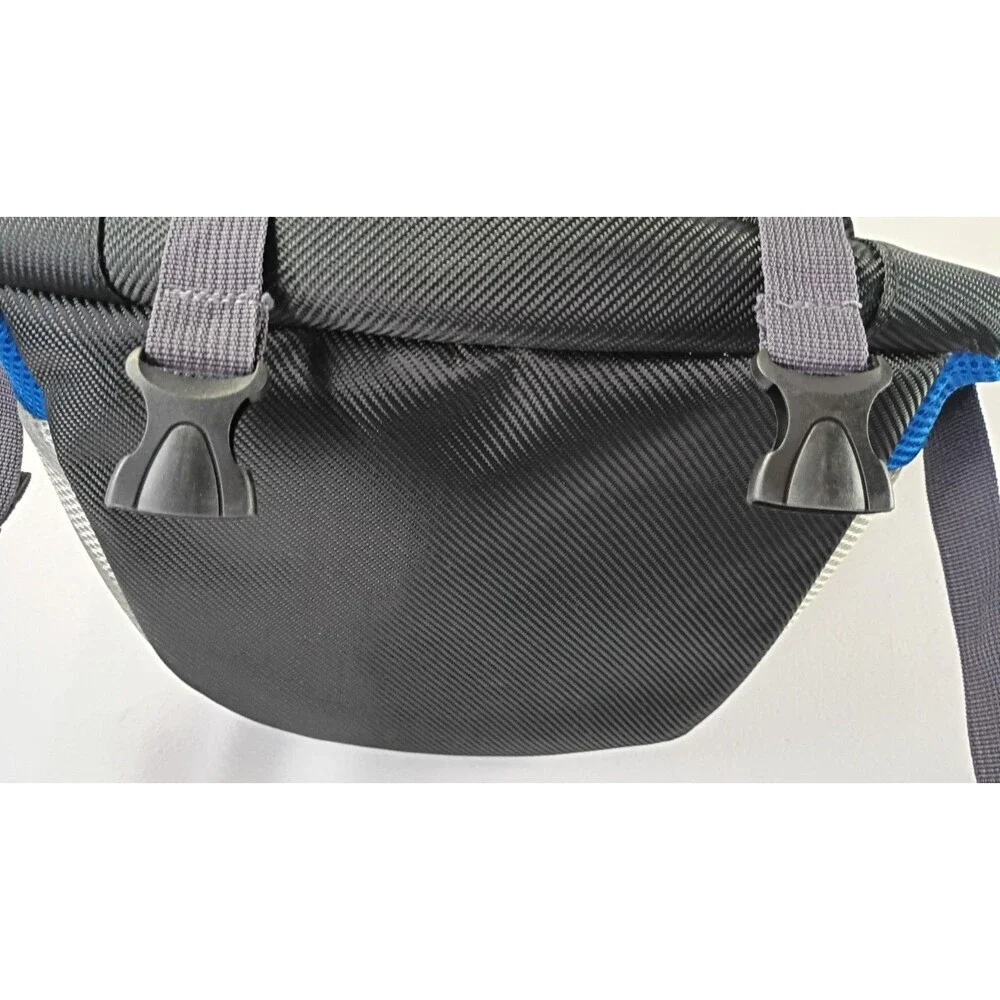 Dog Carrier Pet Sports Backpack Peek A Boo Hole Royal Blue Soft Side Adjustable